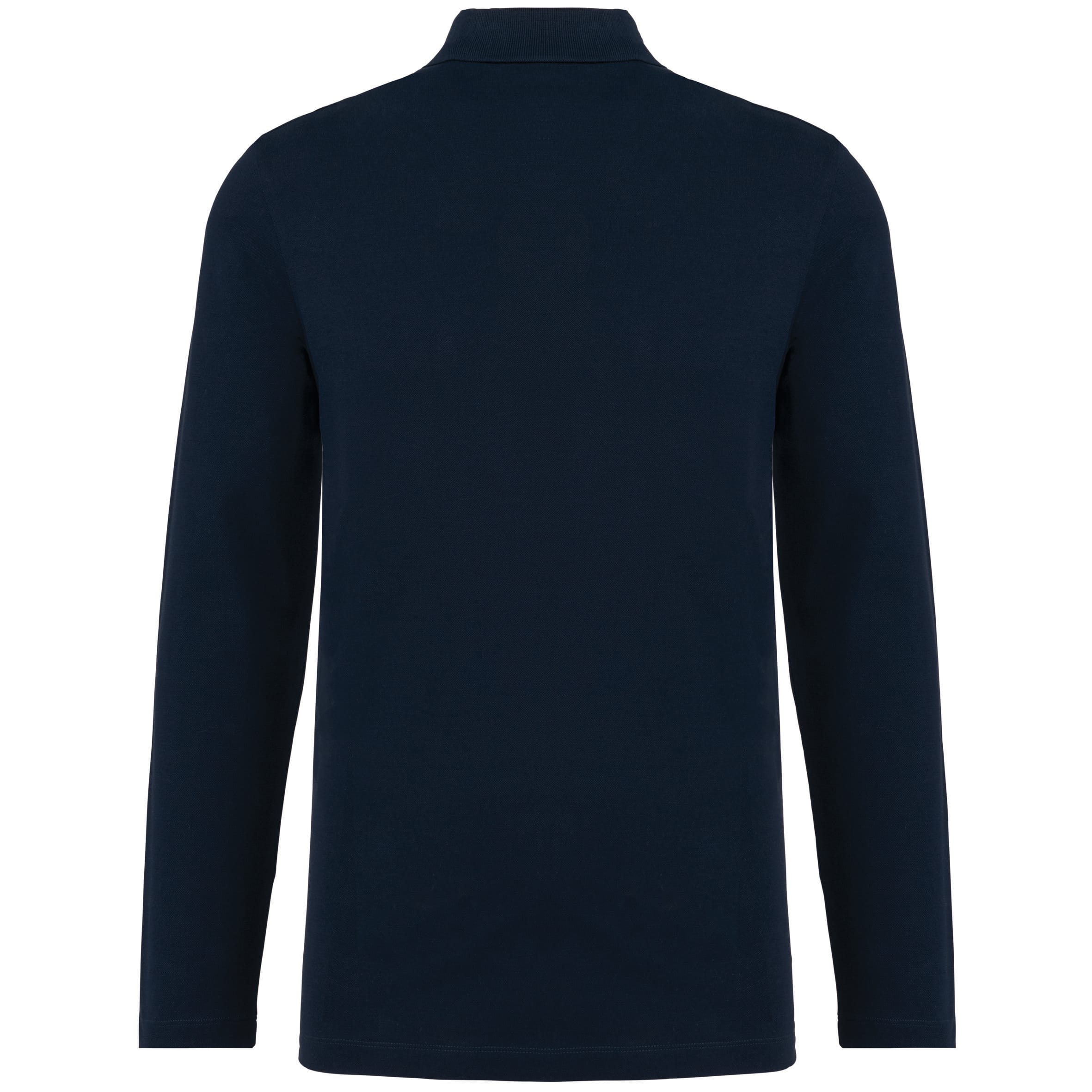 Supima® herenpolo lange mouwen