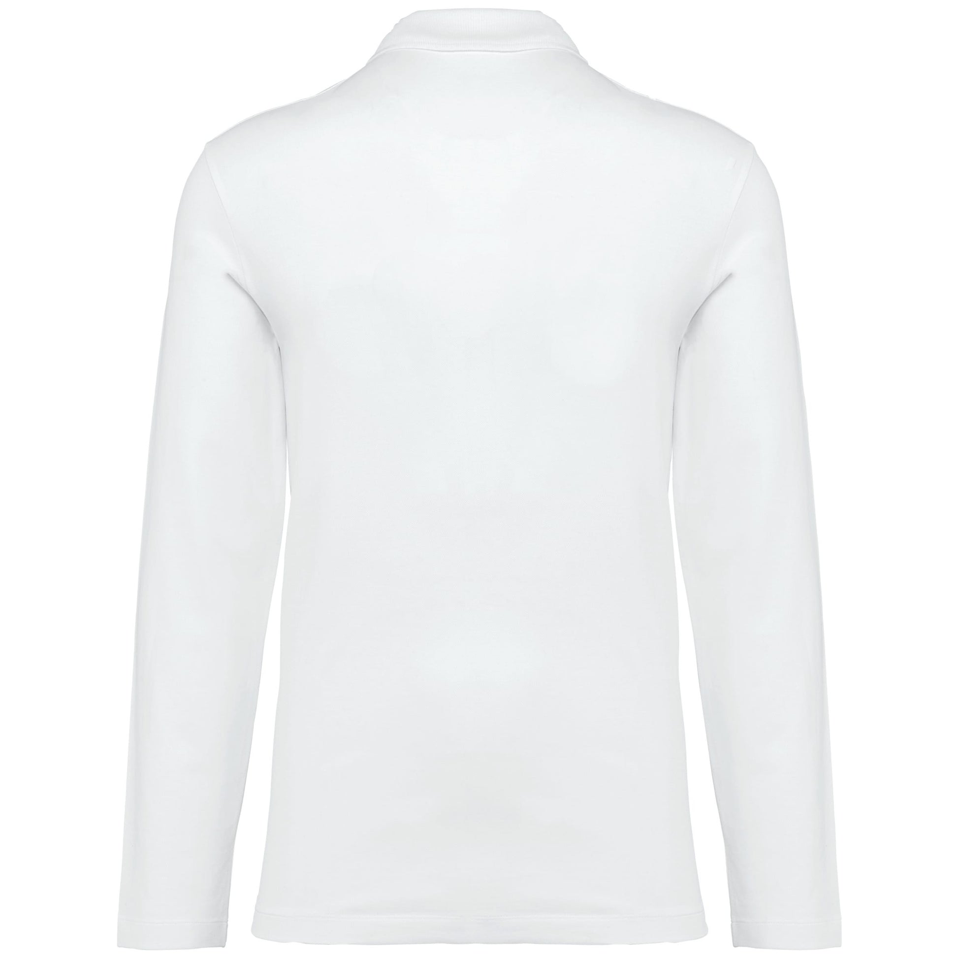 Supima® herenpolo lange mouwen