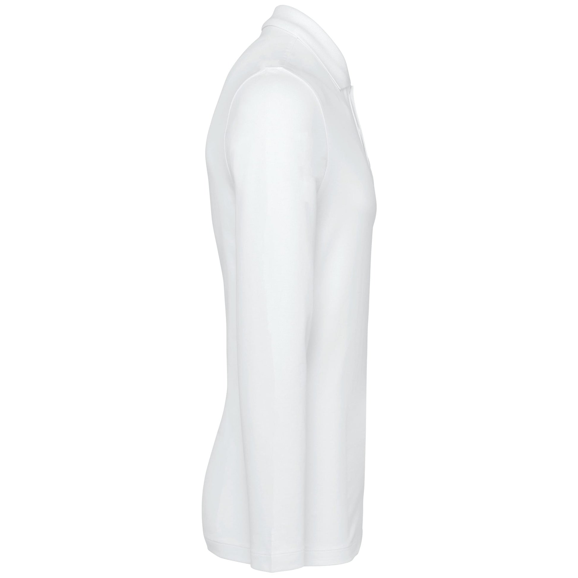 Supima® herenpolo lange mouwen