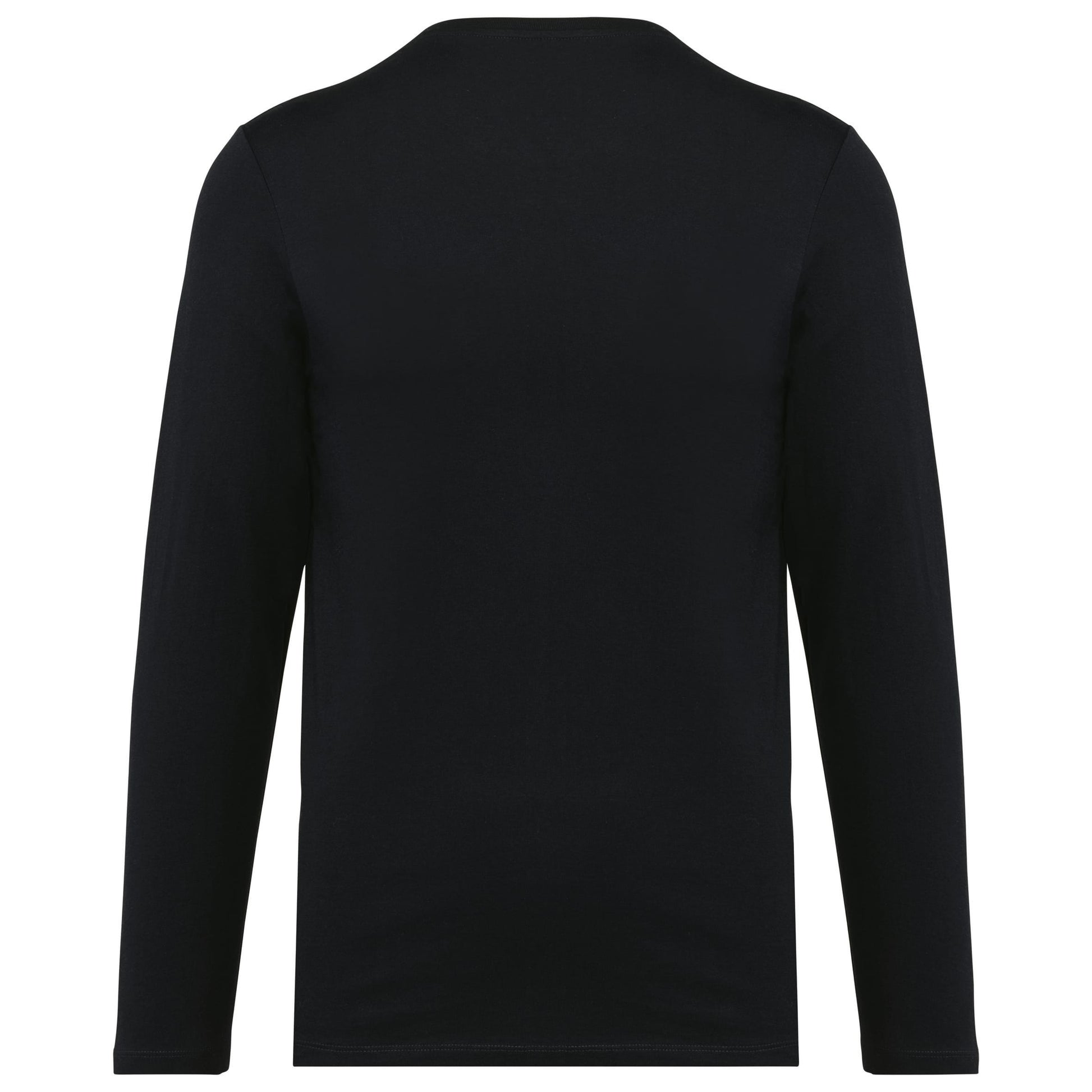 Supima® heren-T-shirt ronde hals lange mouwen