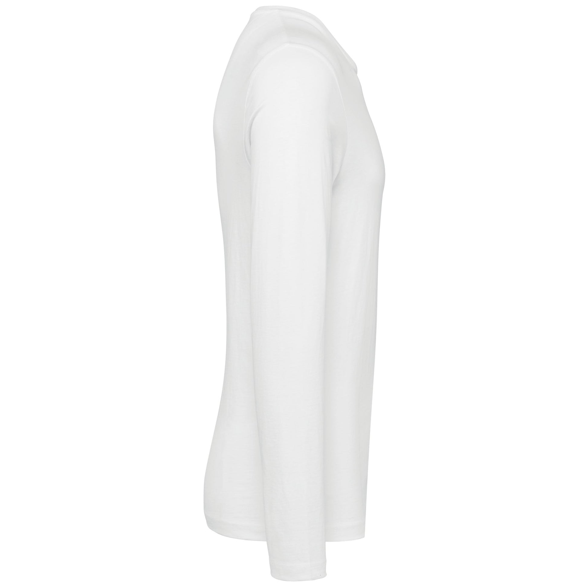 Supima® heren-T-shirt ronde hals lange mouwen