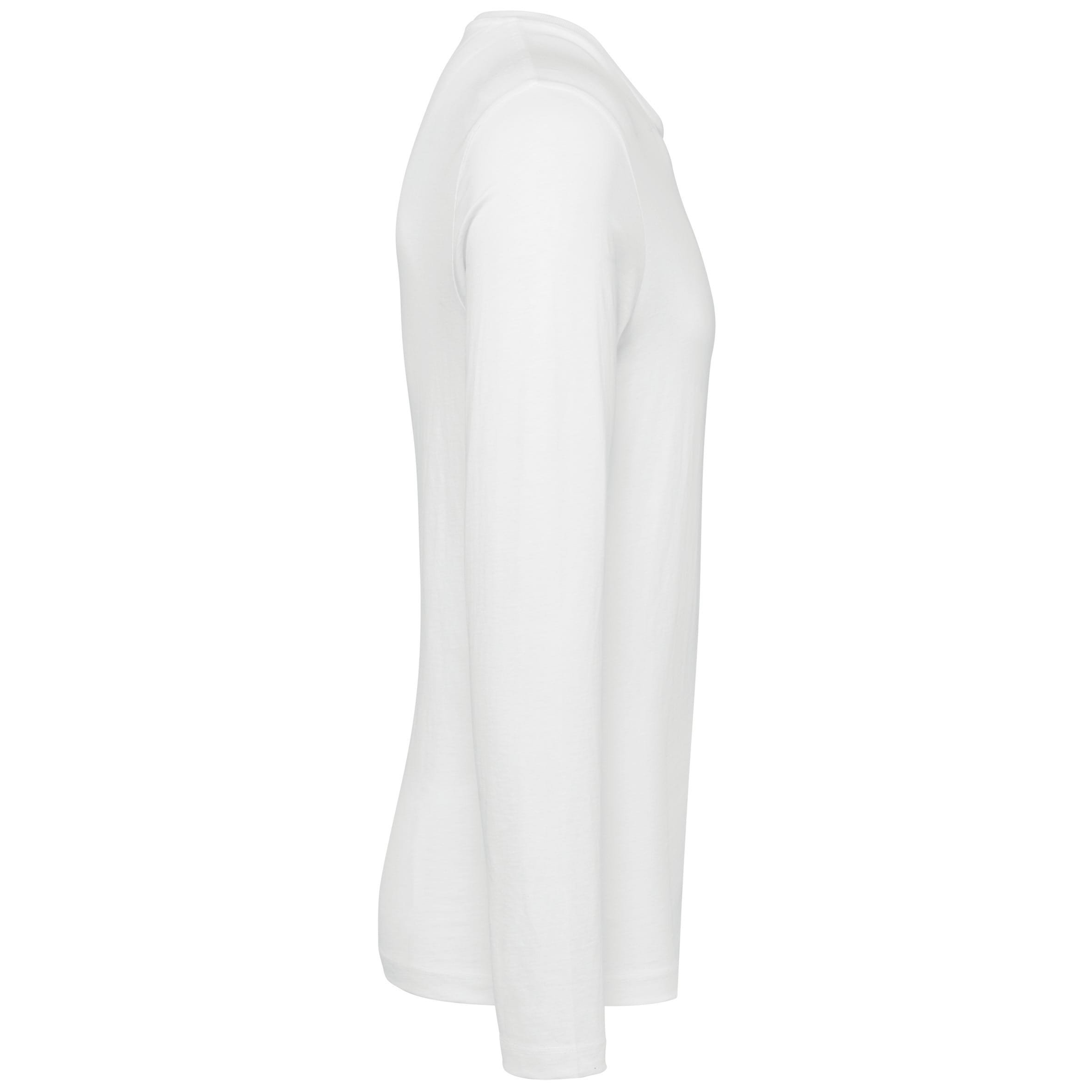 Supima® heren-T-shirt ronde hals lange mouwen