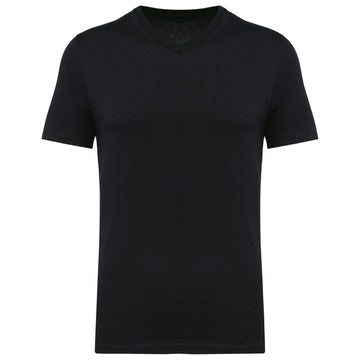 Supima® heren-t-shirt V-hals korte mouwen