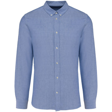 Oxford overhemd lange mouwen