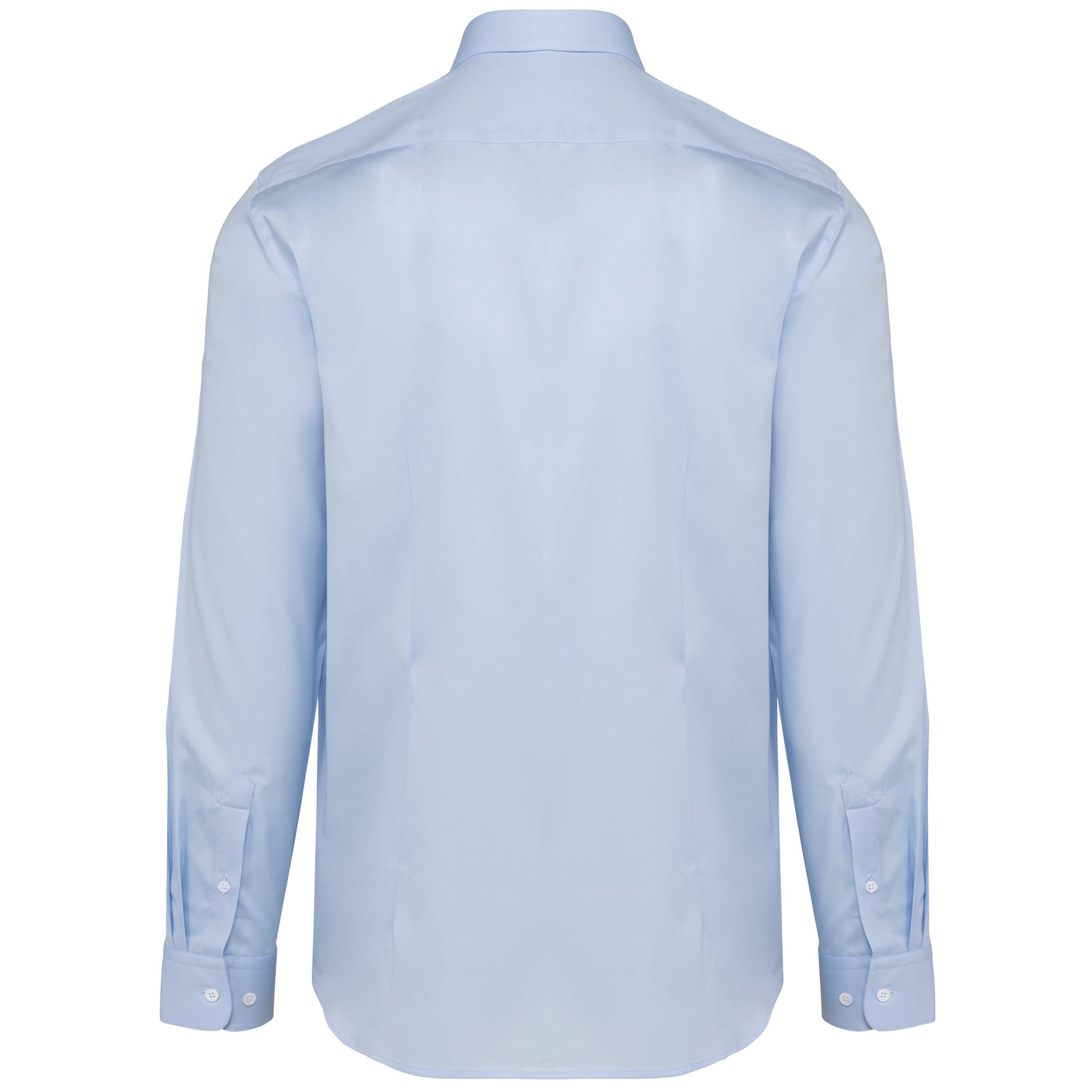 Herenoverhemd van twill met lange mouwen