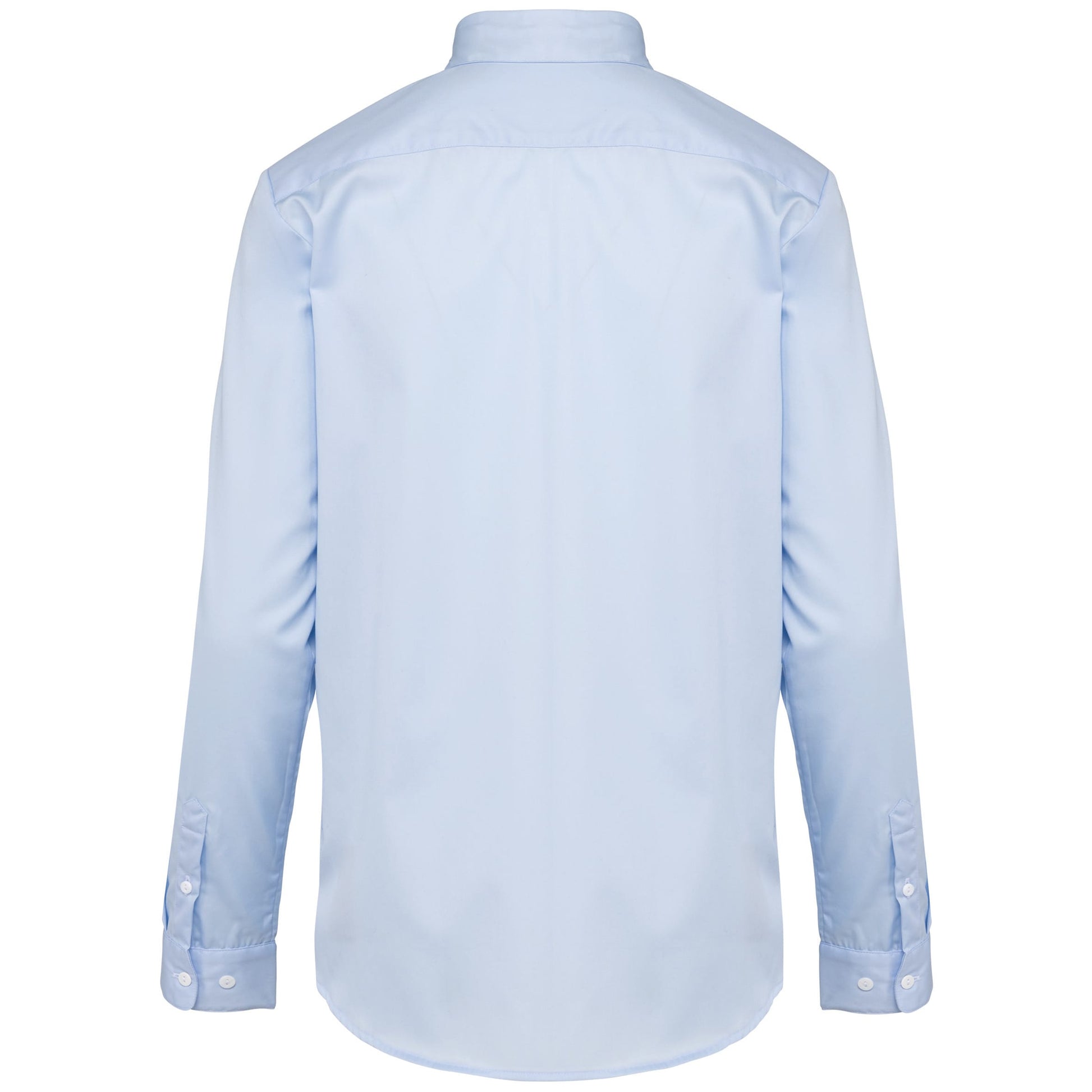 Damesoverhemd van twill met lange mouwen