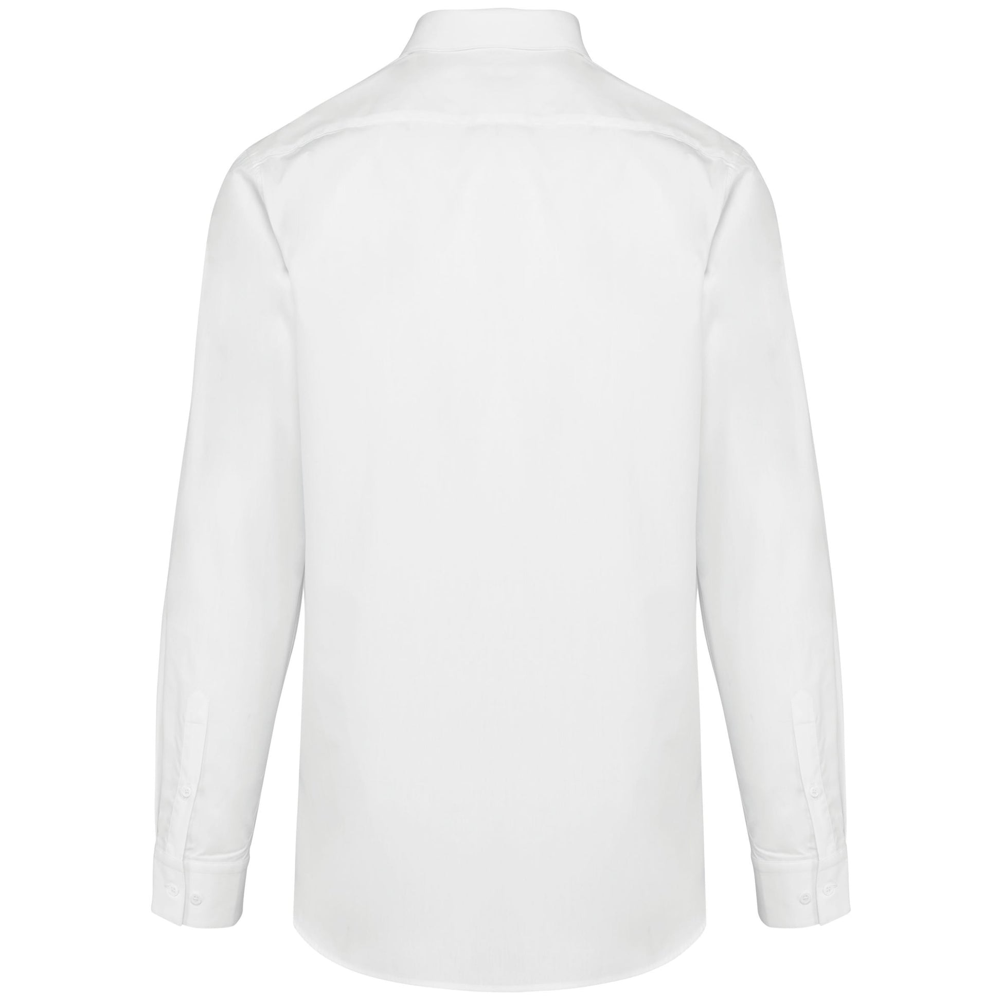 Damesoverhemd van twill met lange mouwen