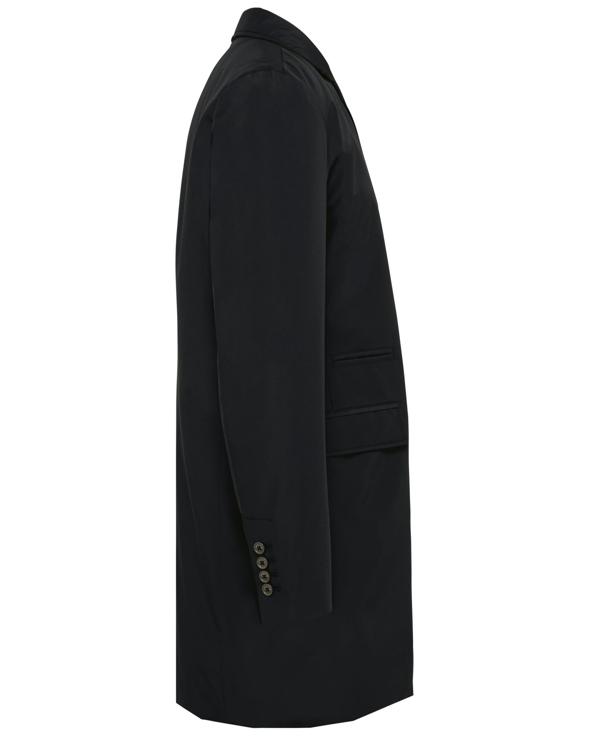 Gestructureerde trenchcoat voor heren