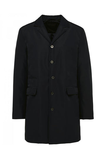 Gestructureerde trenchcoat voor heren