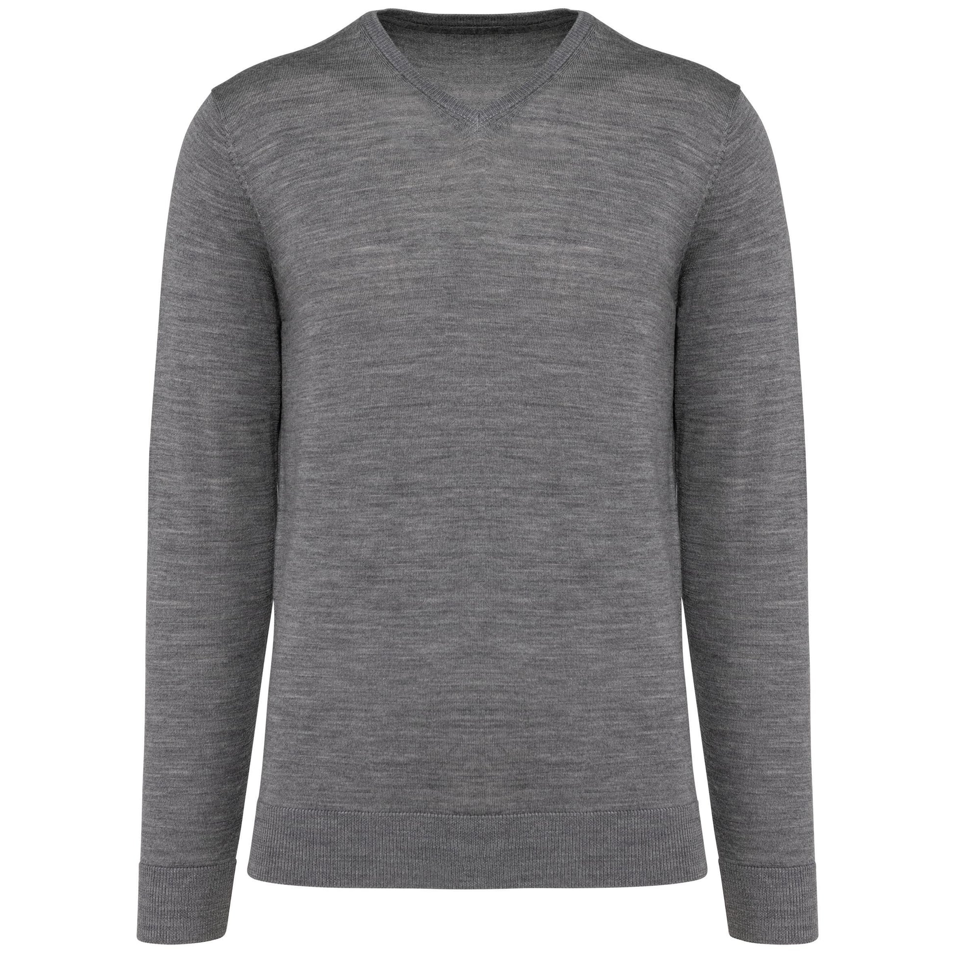 Merinotrui V-hals heren