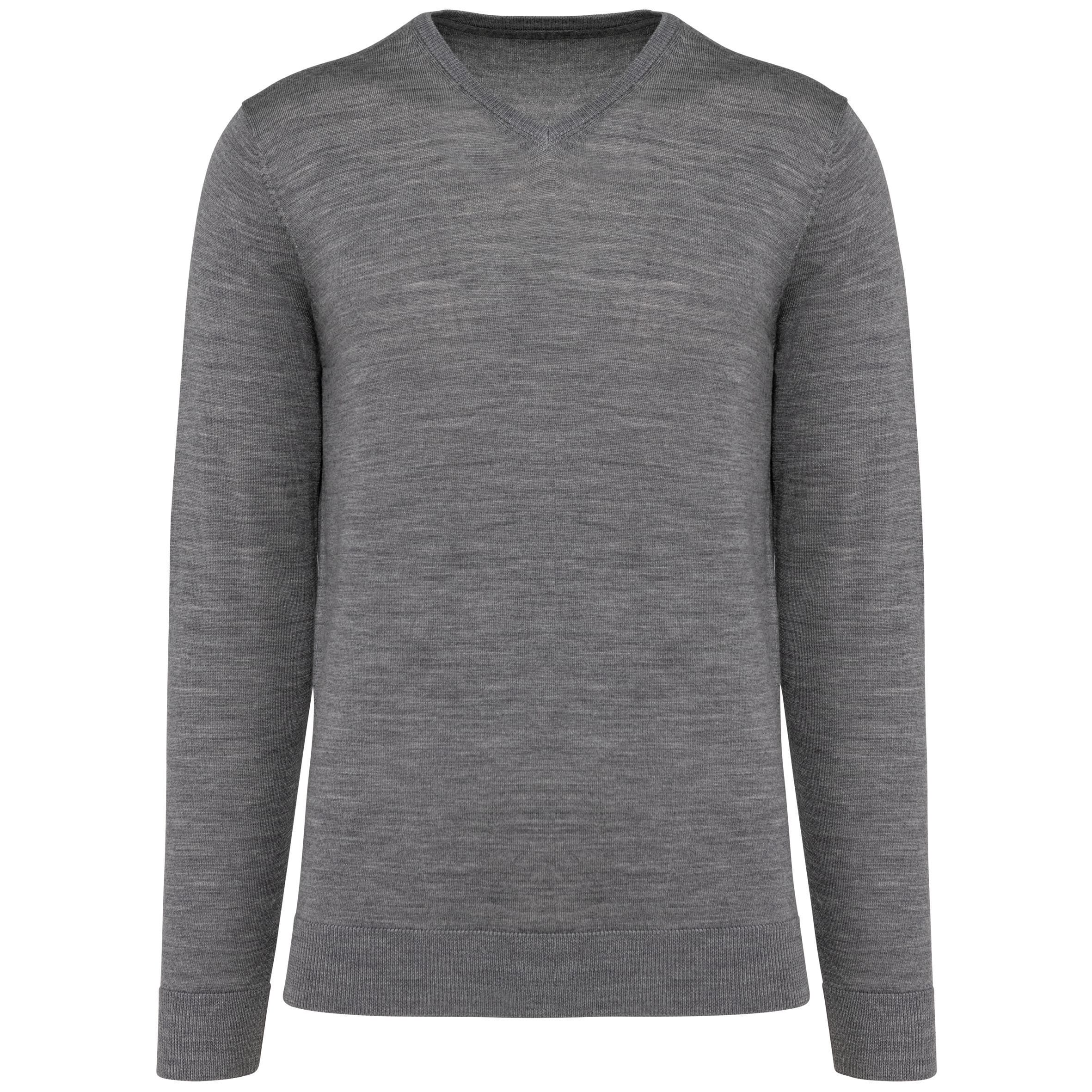 Merinotrui V-hals heren