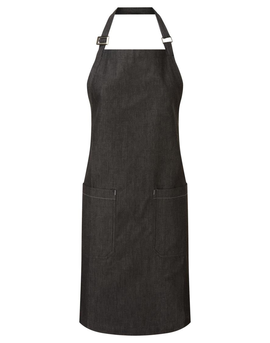Schort in biologisch fairtradedenim