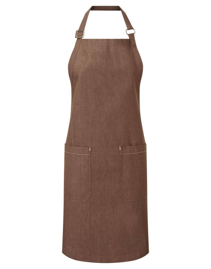 Schort in biologisch fairtradedenim