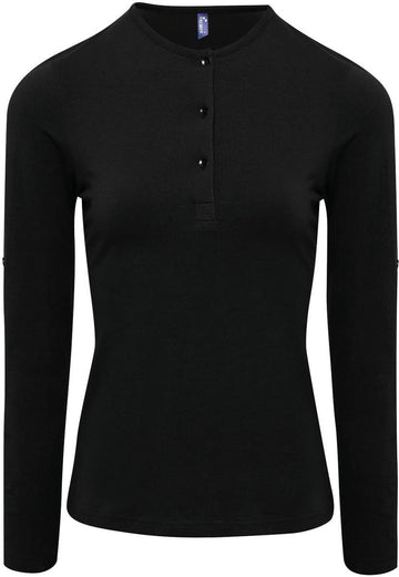 Long John - Women's roll sleeve T-shirt