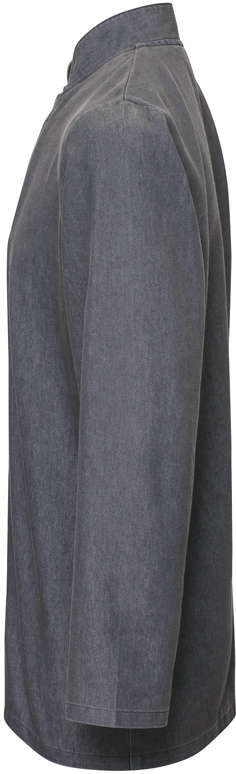 Denim chef's jacket