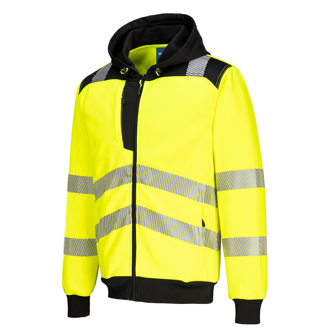 PW3 Hi-Vis Hoodie met rits