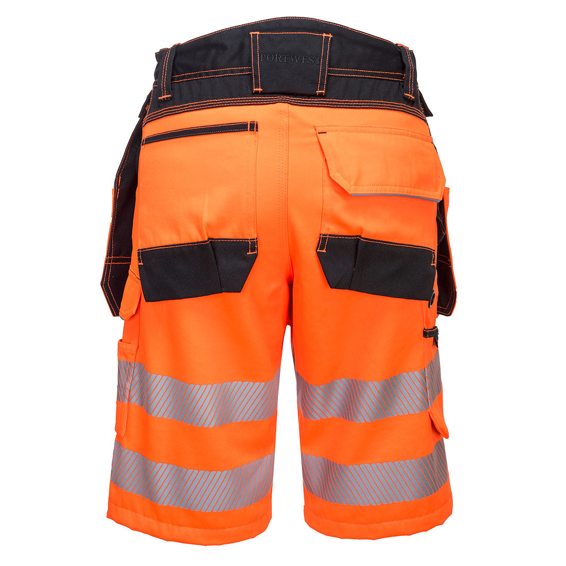 PW3 Hoge zichtbaarheid Korte Broek met holsterzakken