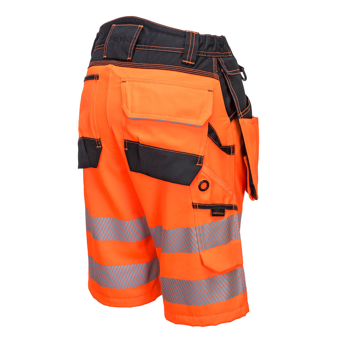 PW3 Hoge zichtbaarheid Korte Broek met holsterzakken