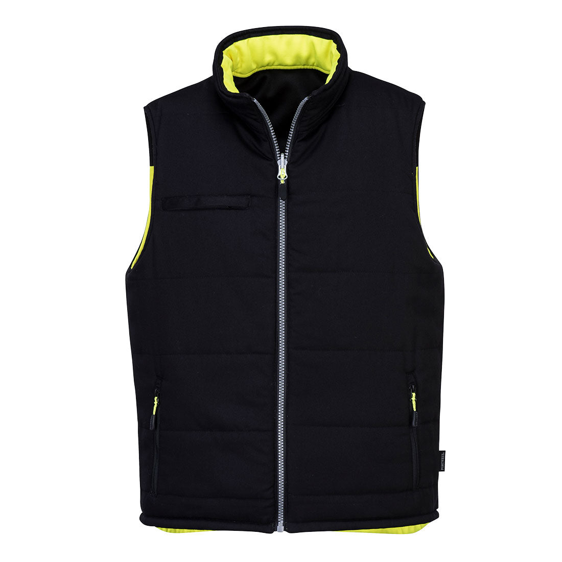 PW3 Hoge zichtbaarheid Bodywarmer, 2 zijde draagbaar