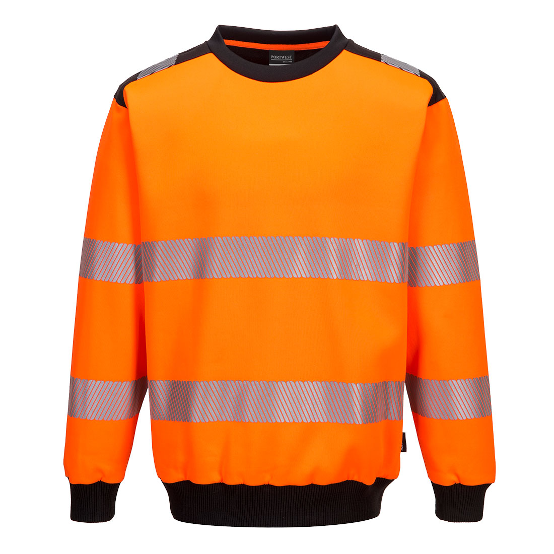 PW3 Hi-Vis Sweatshirt met ronde hals