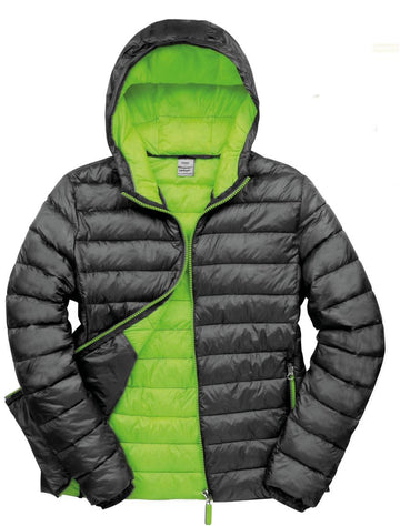 Mens Snow Bird Hooded Jacket