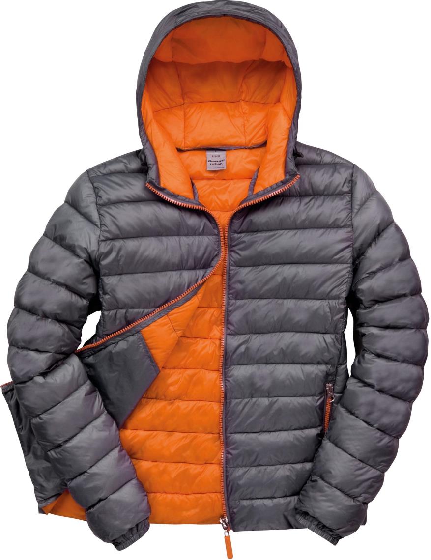 Mens Snow Bird Hooded Jacket