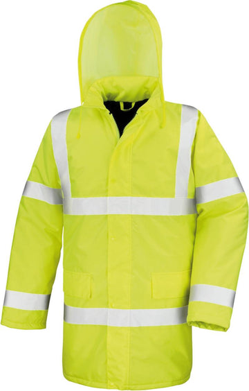 Core Hi Viz Motorway Coat