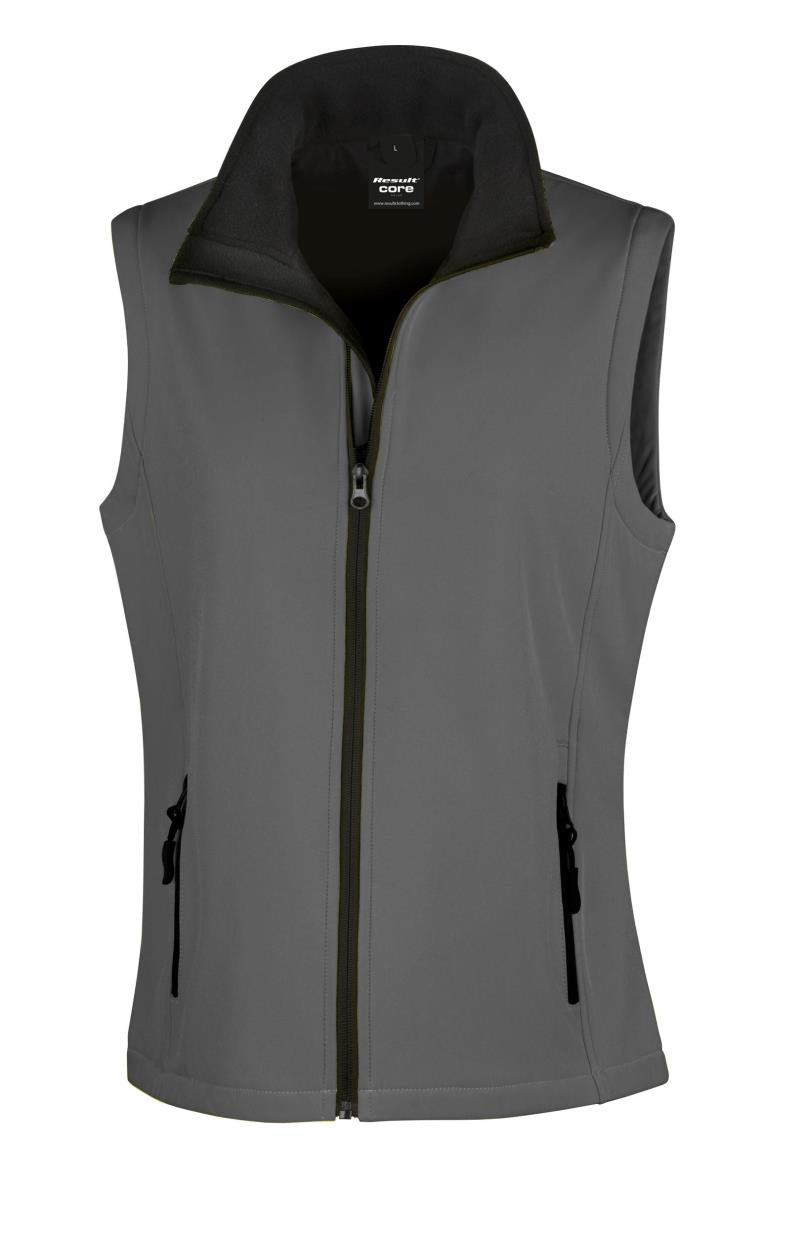 Core Ladies Printable Softshell Bodywarmer
