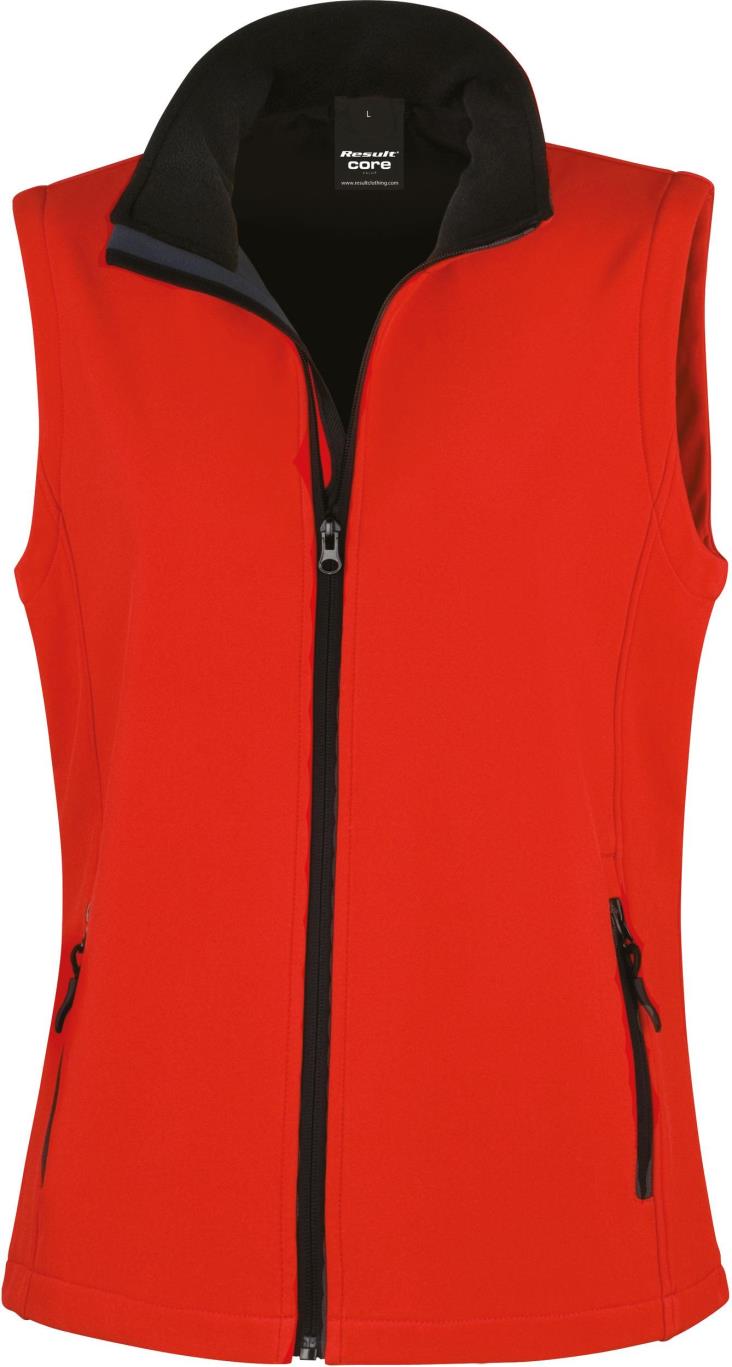 Core Ladies Printable Softshell Bodywarmer
