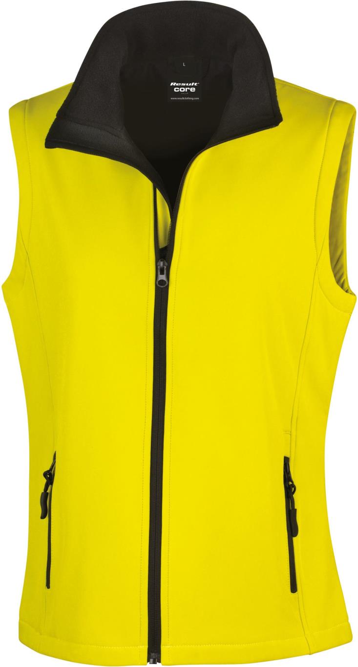 Core Ladies Printable Softshell Bodywarmer