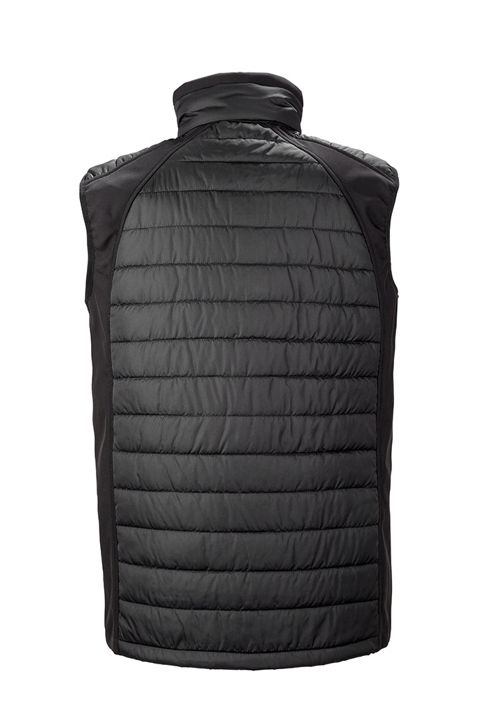 Black Compass softshell gilet