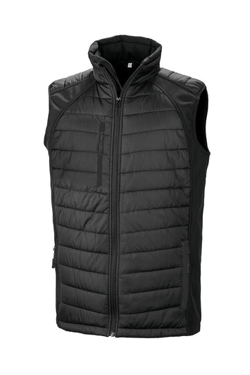 Black Compass softshell gilet