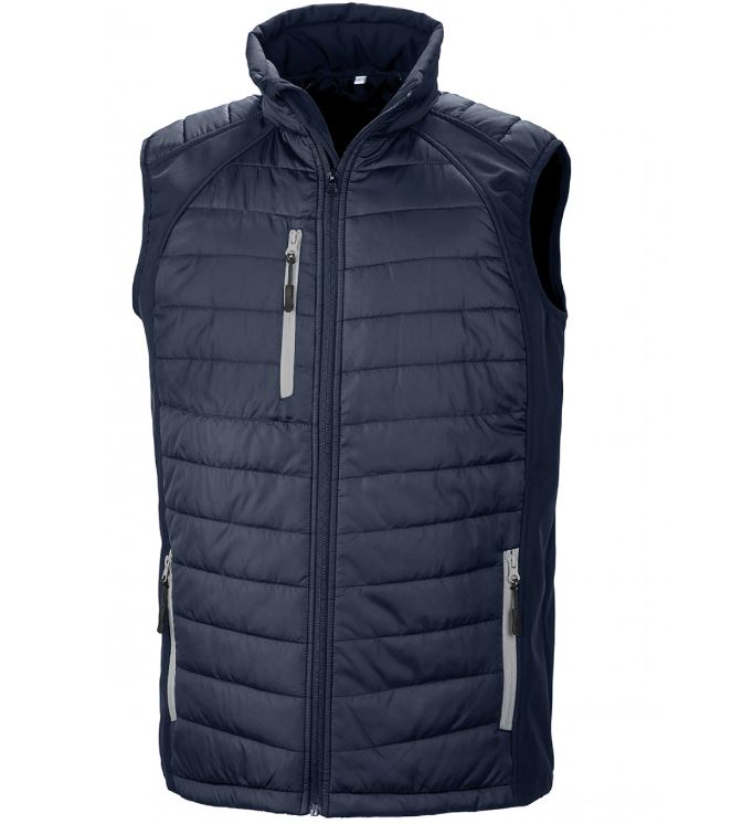 Black Compass softshell gilet