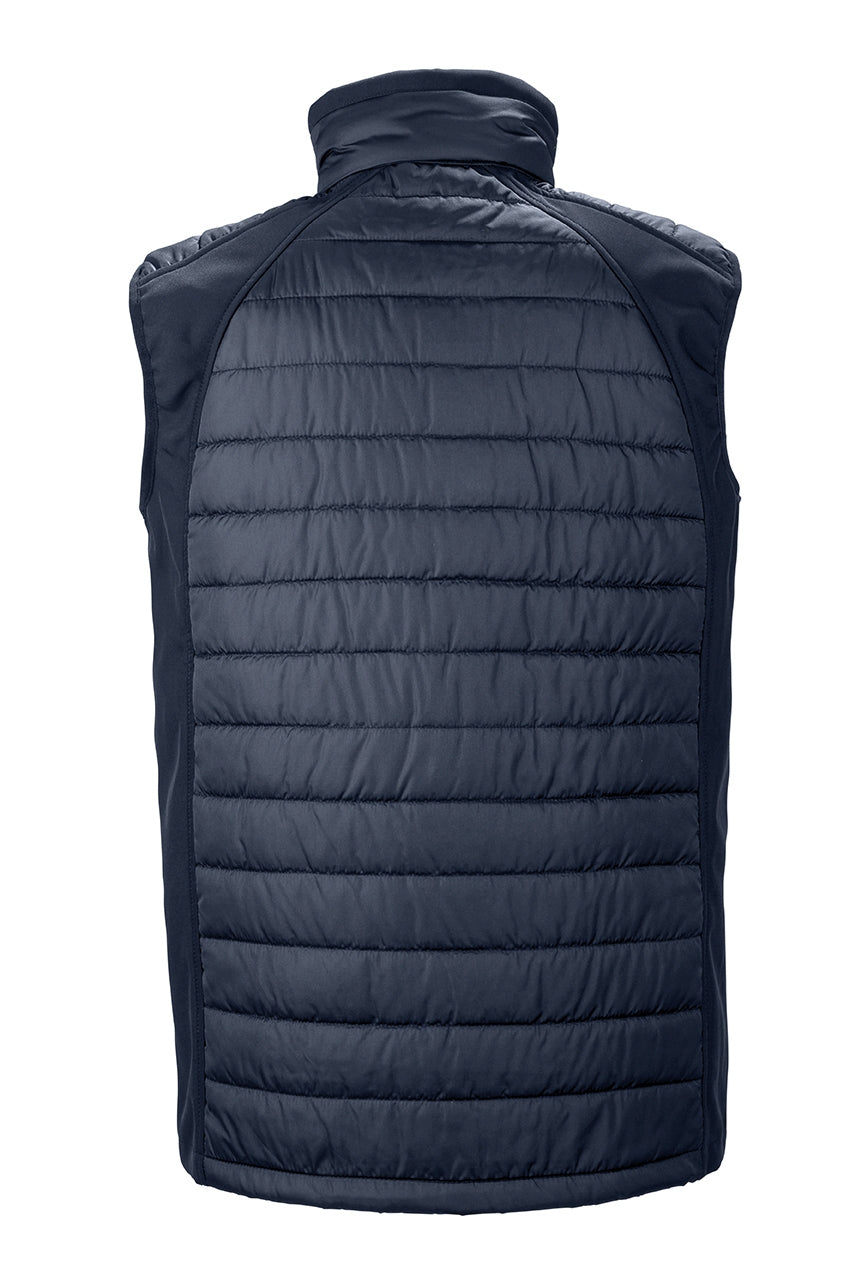 Black Compass softshell gilet