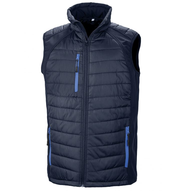 Black Compass softshell gilet
