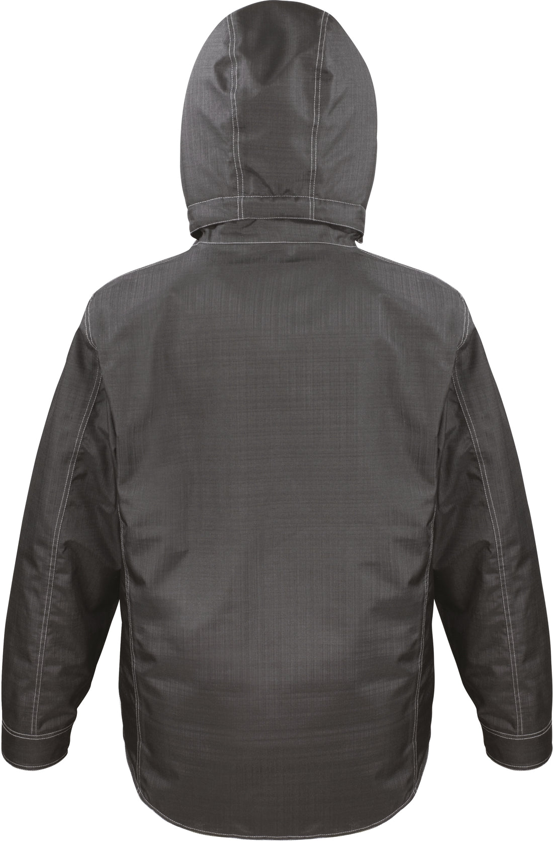 Sterke parka met "denimlook"