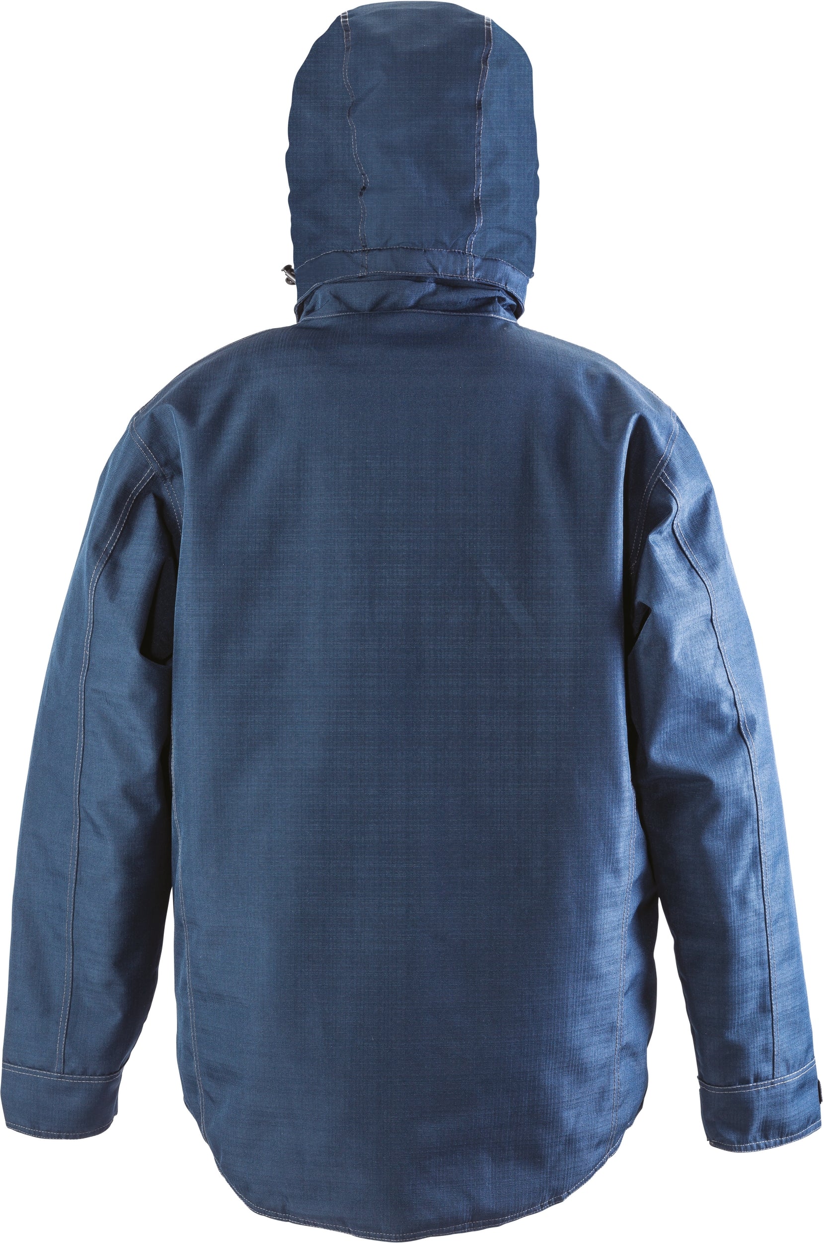 Sterke parka met "denimlook"