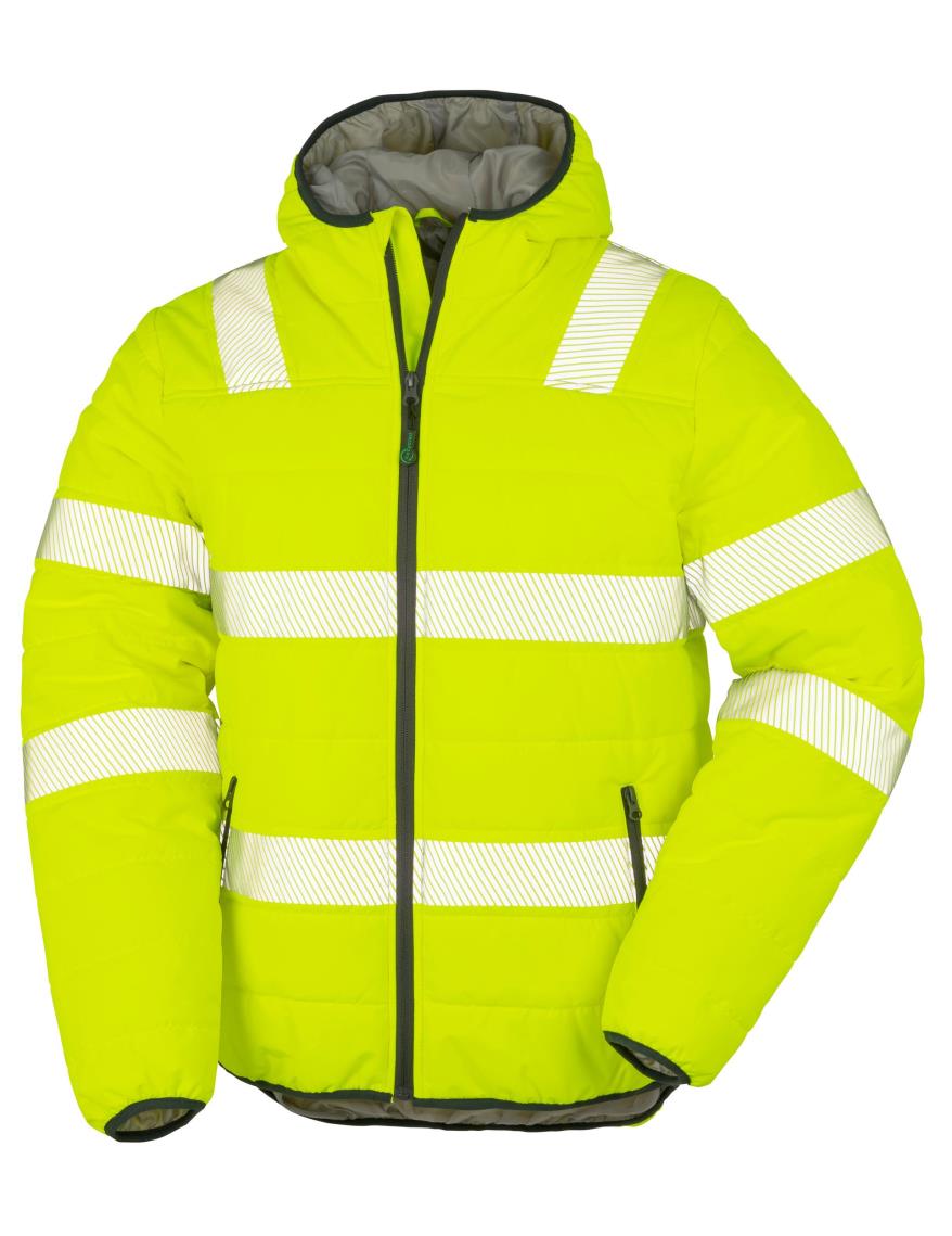 Gerecyclede veiligheidsjas ripstop padded