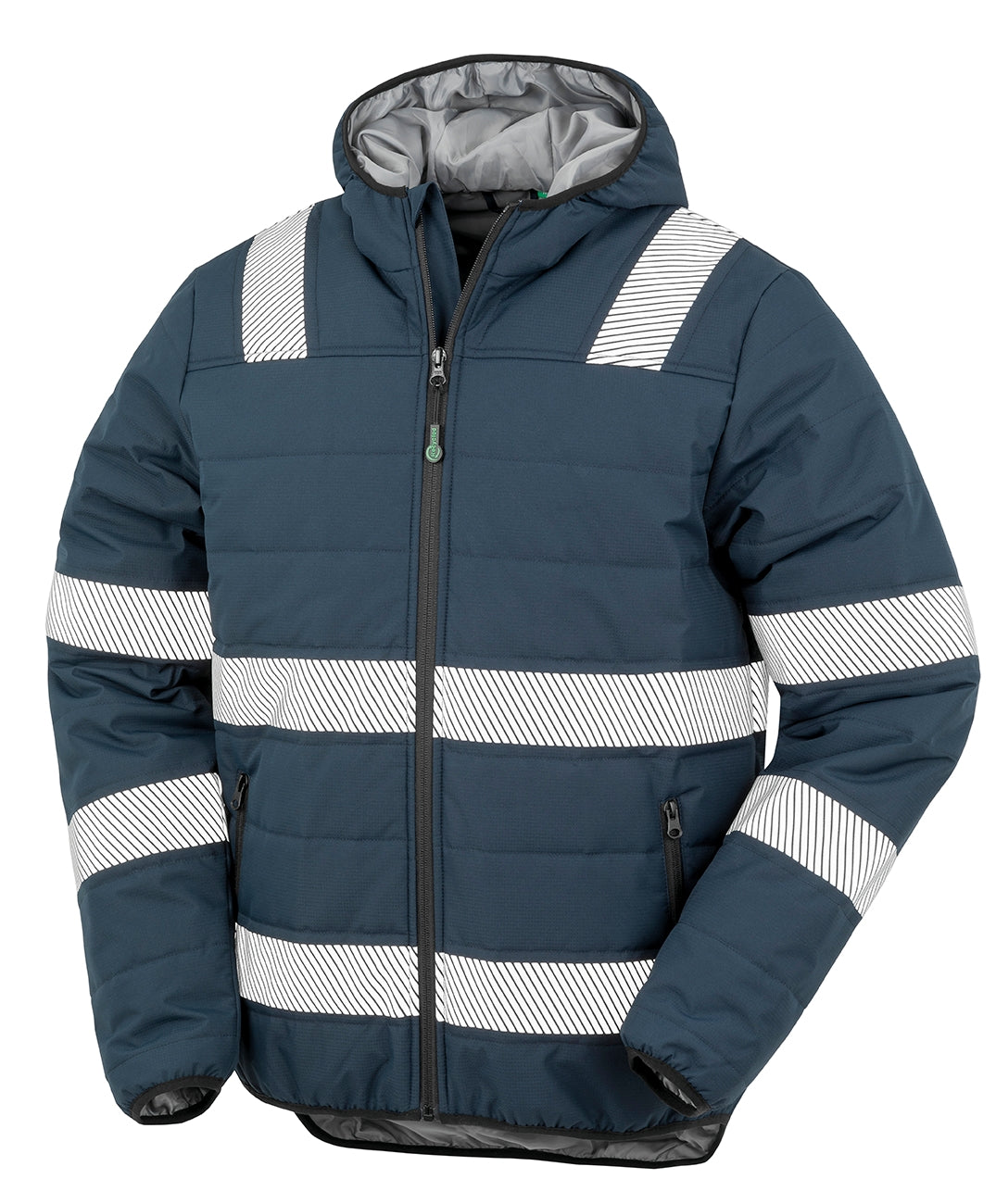 Gerecyclede veiligheidsjas ripstop padded