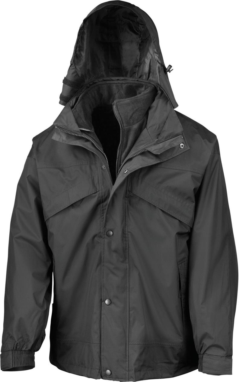 3-in-1 Zip And Clip Jacket