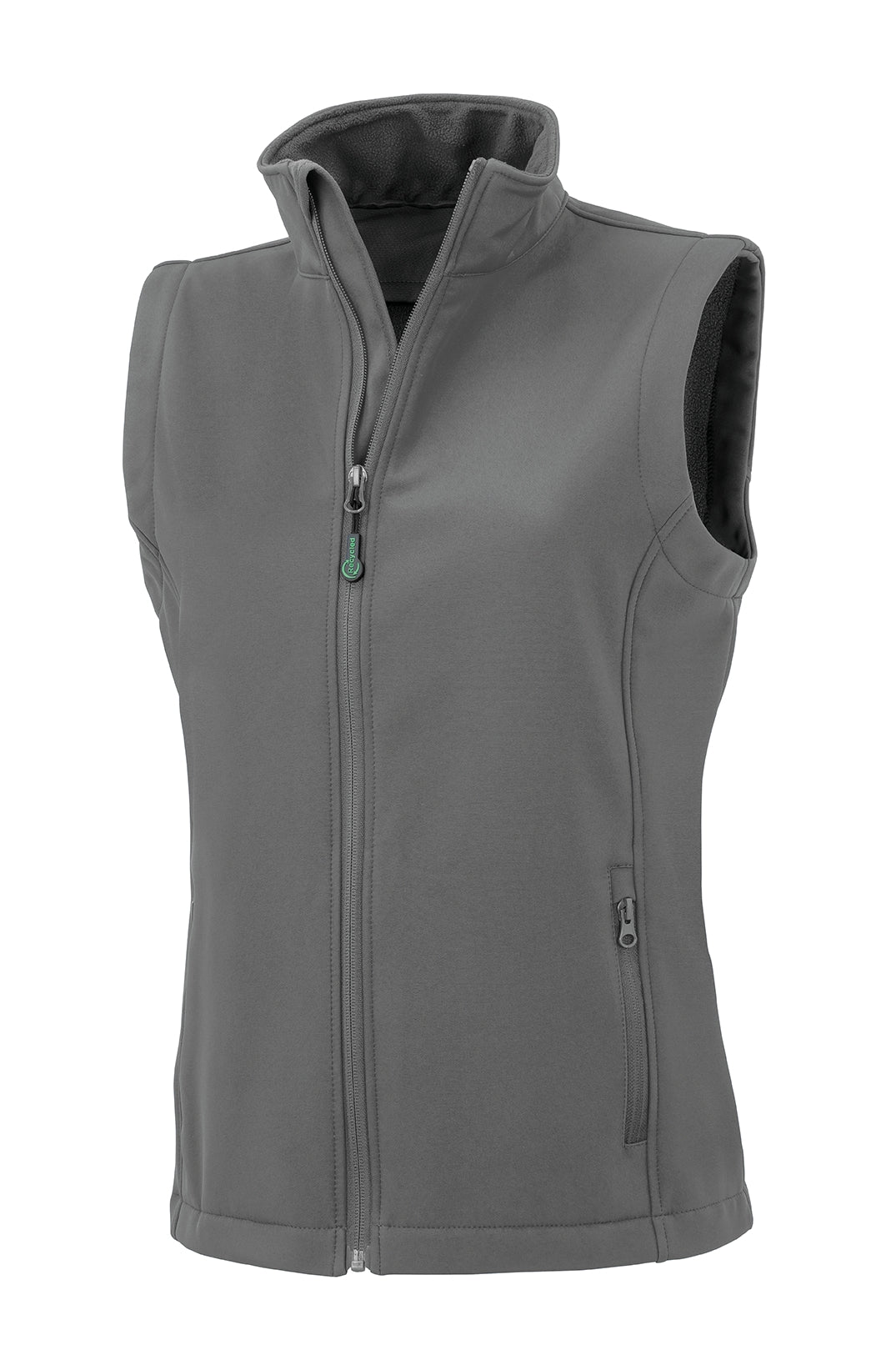 Gerecycleerde dames softshell-bodywarmer