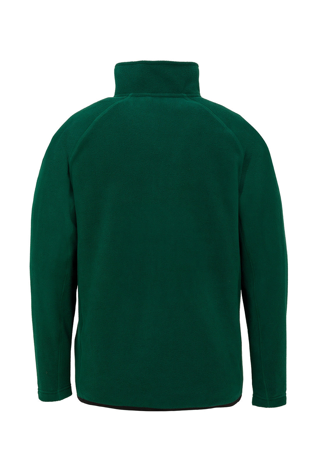 Gerecyclede microfleece met ritskraag