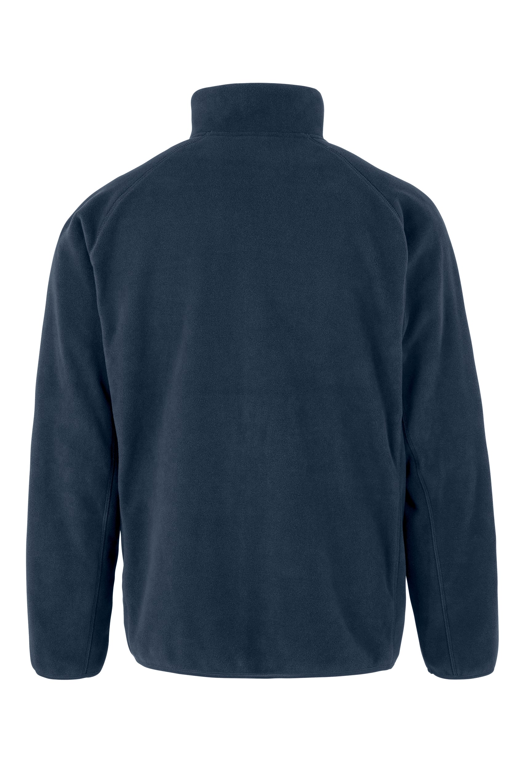 Gerecyclede microfleece met ritskraag