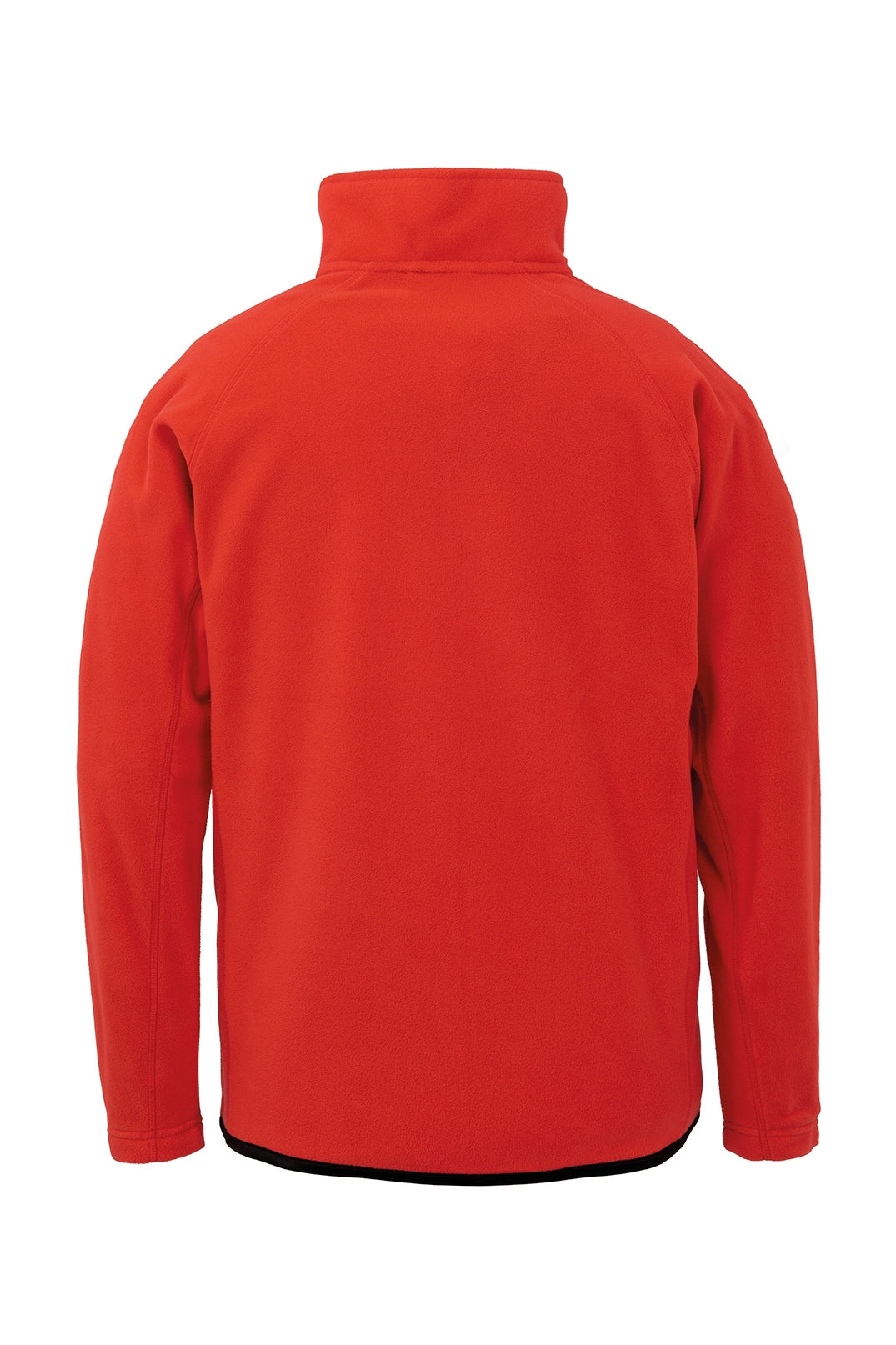 Gerecyclede microfleece met ritskraag