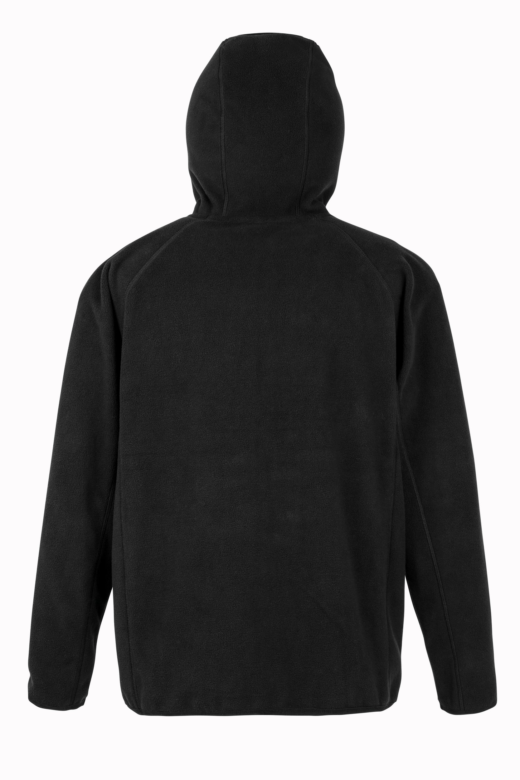 Jasje met capuchon in gerecyclede microfleece