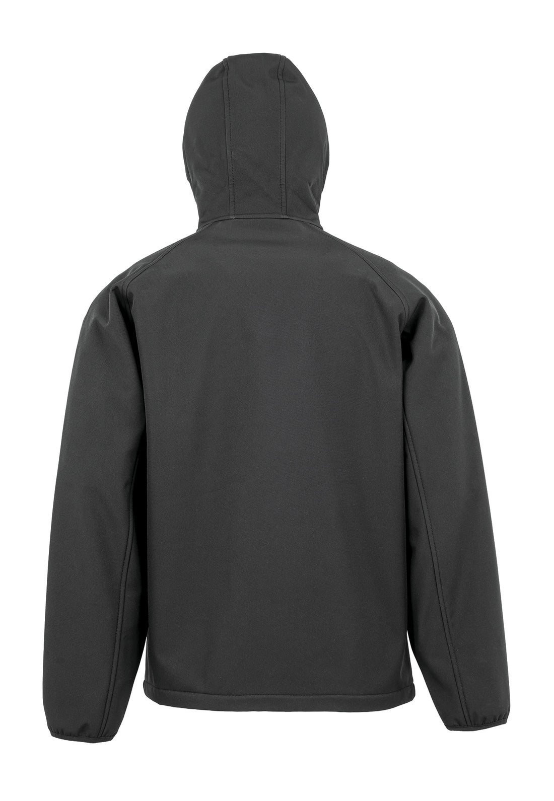 3-laagse gerecycleerde softshell met capuchon voor heren