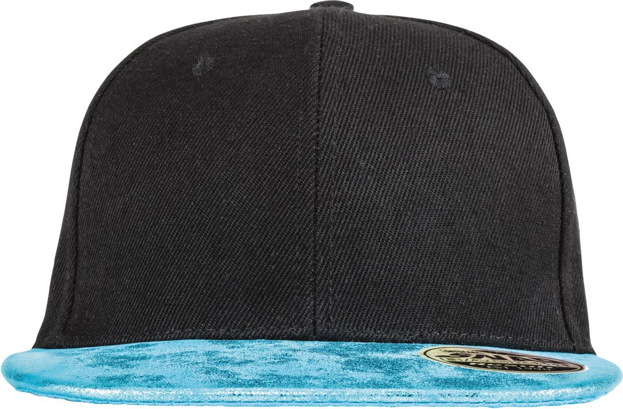 Bronx Glitter Flat Peak Snapback Cap