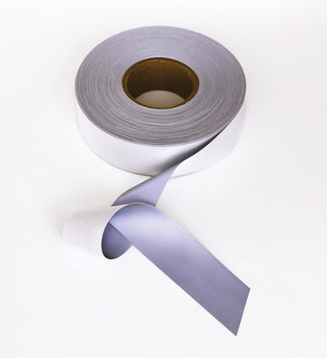 Reflecterende tape aan te brengen met hitte