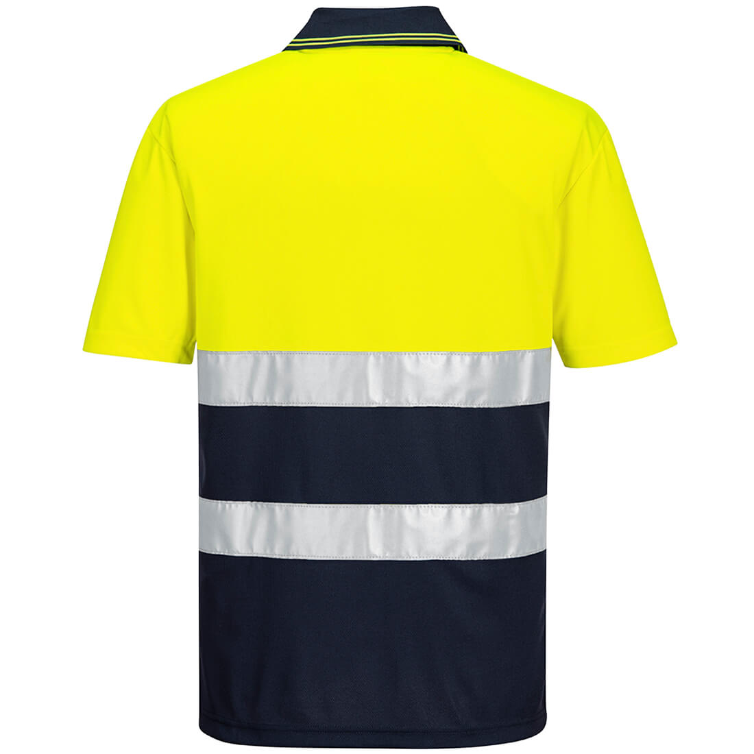 HiVis lichtgewicht contrast Poloshirt Korte Mouw