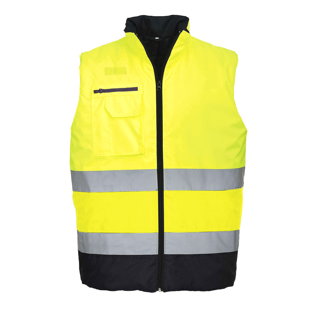 Hi-Vis tweekleuren Bodywarmer